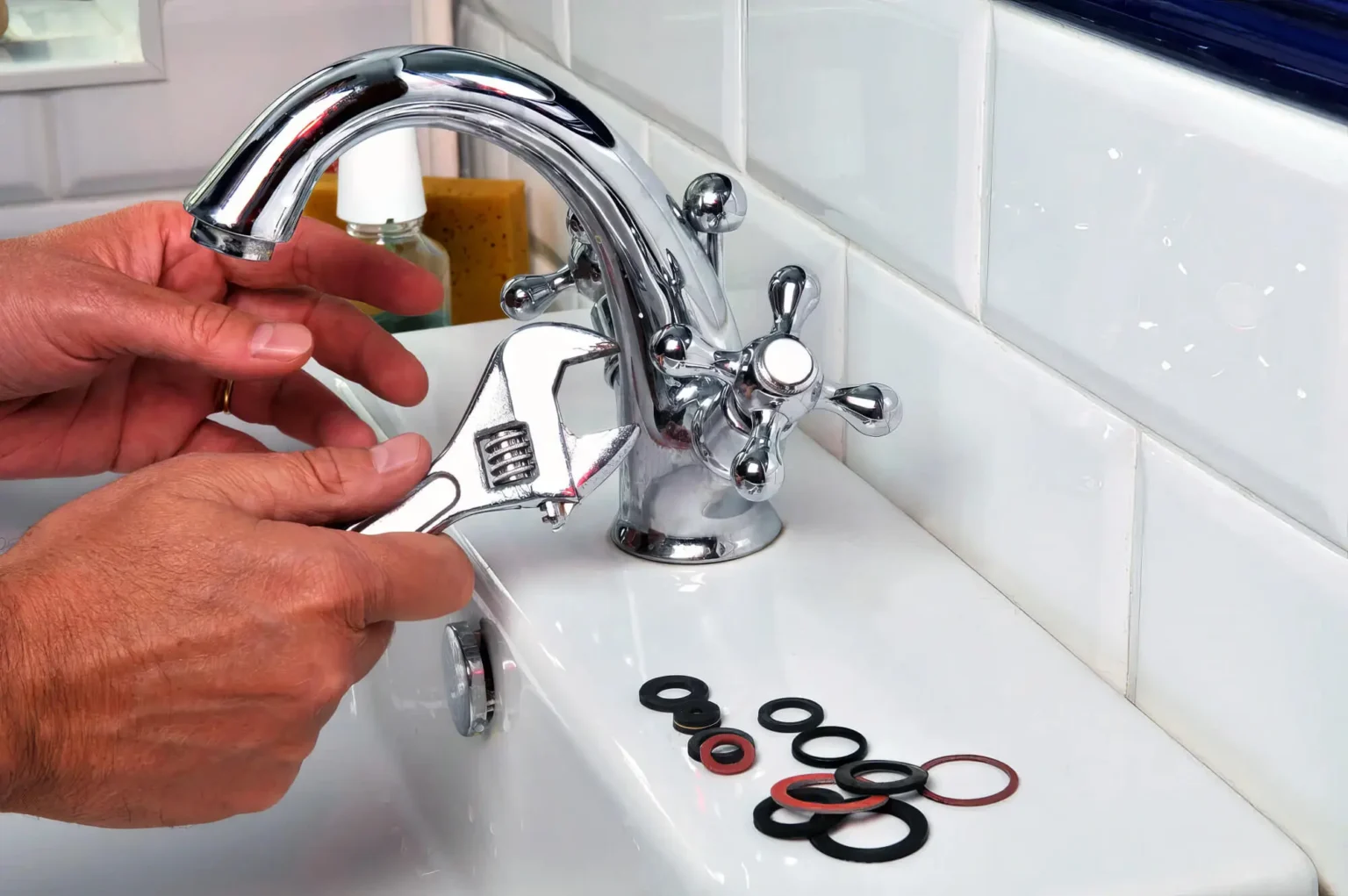Bathroom faucet repair and fixture replacement in Rockledge, Florida