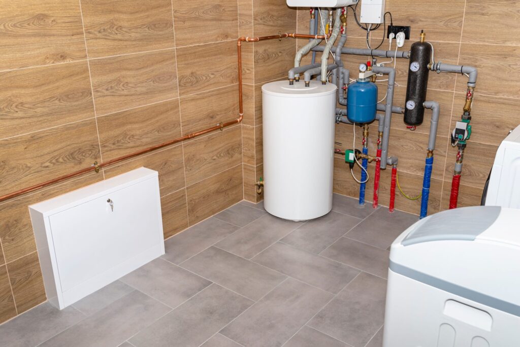 Residential water heater and plumbing system installed in Rockledge